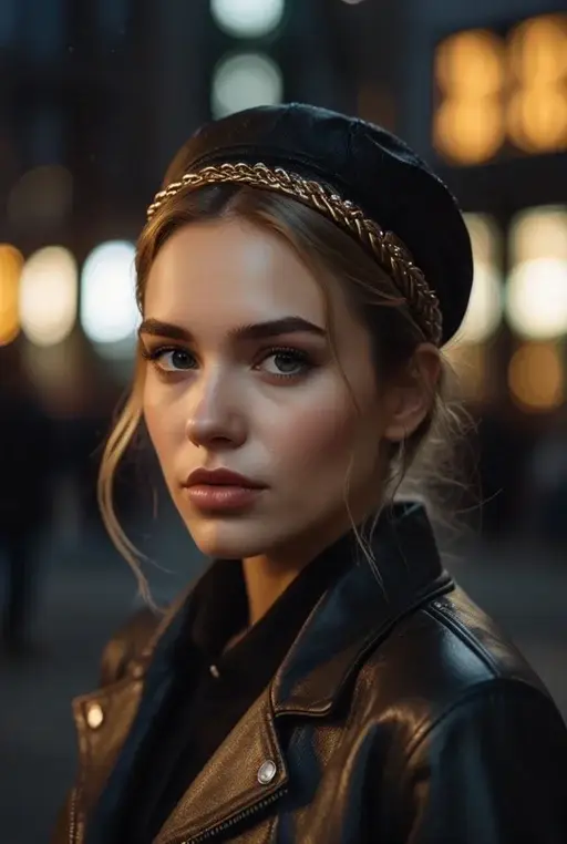 5. Twisted Crown with Sleek Edges