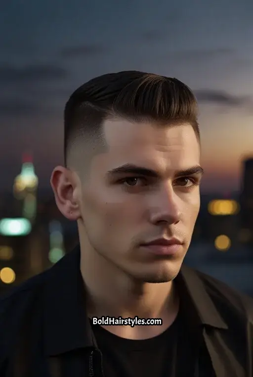 9. Crew Cut with Skin Fade