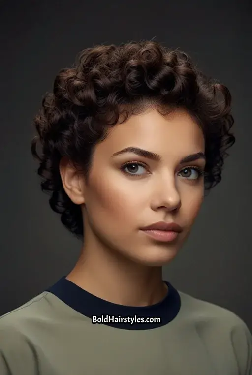 9. Short Natural Tapered Cut