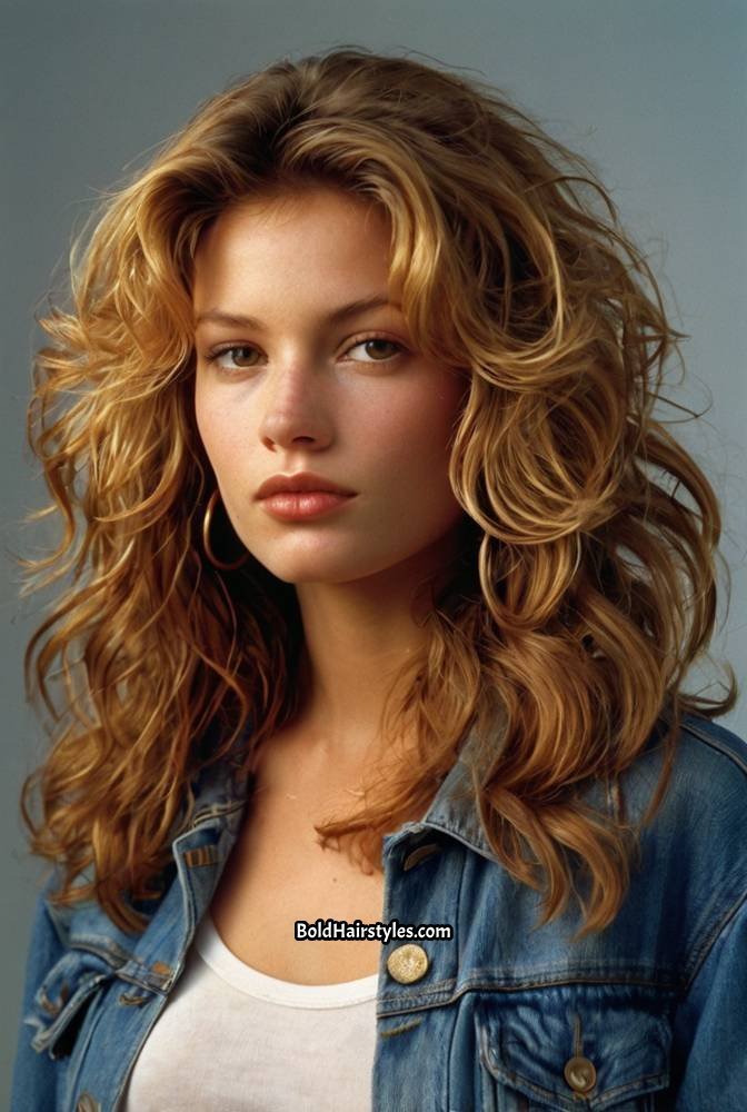 1. Voluminous Blowout with Feathered Layers
