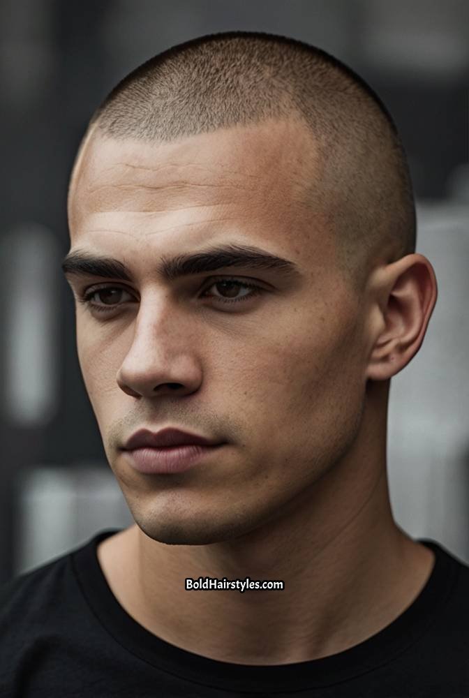 11. Low-Maintenance Buzz Cut