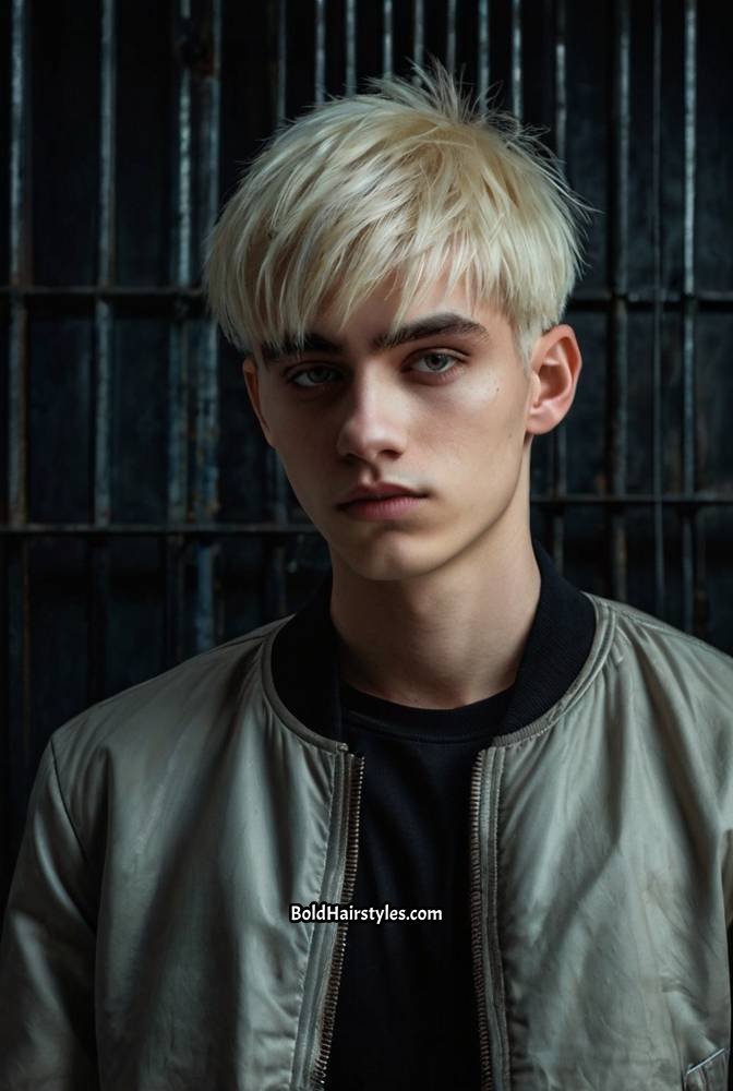 11. Platinum Blonde French Crop