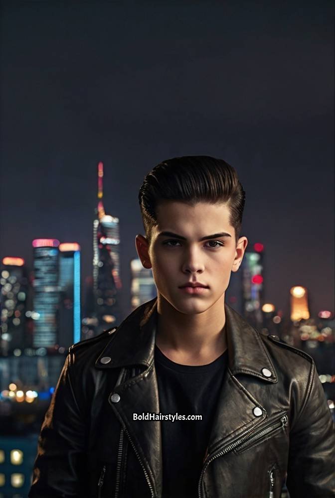 11. Undercut with Slicked-Back Top
