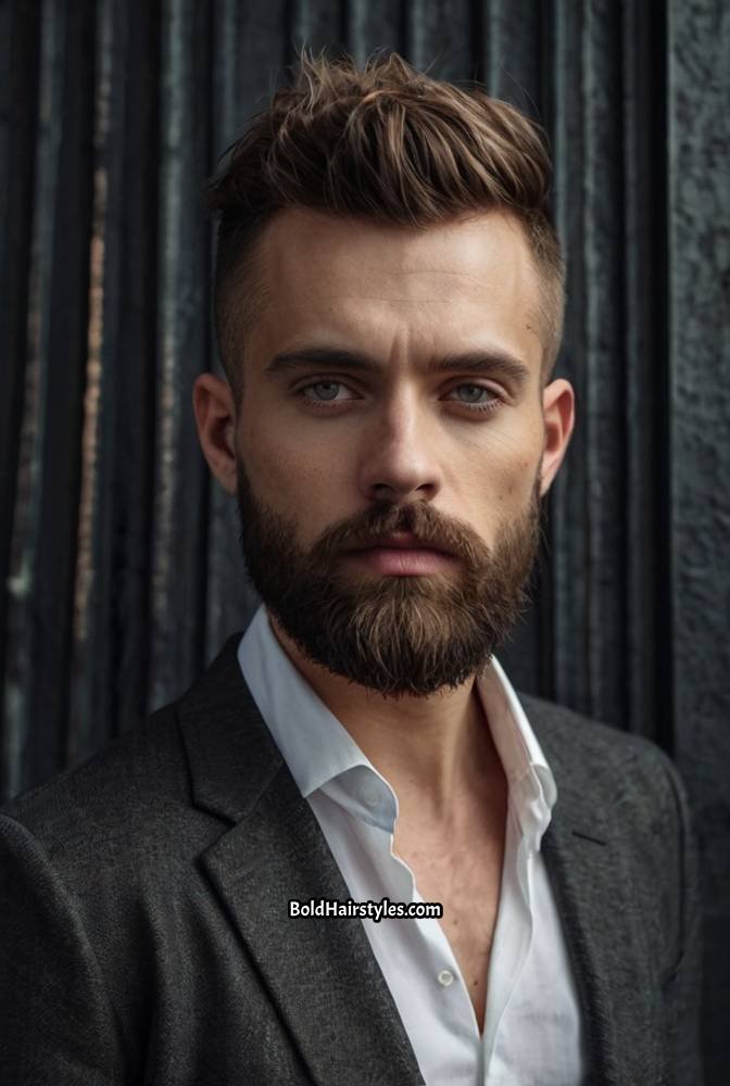 12. French Crop with Sharp Angular Fringe