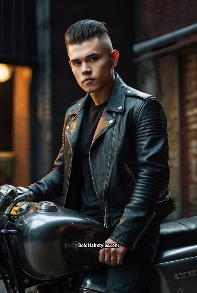 12. Undercut with Long Straight Top