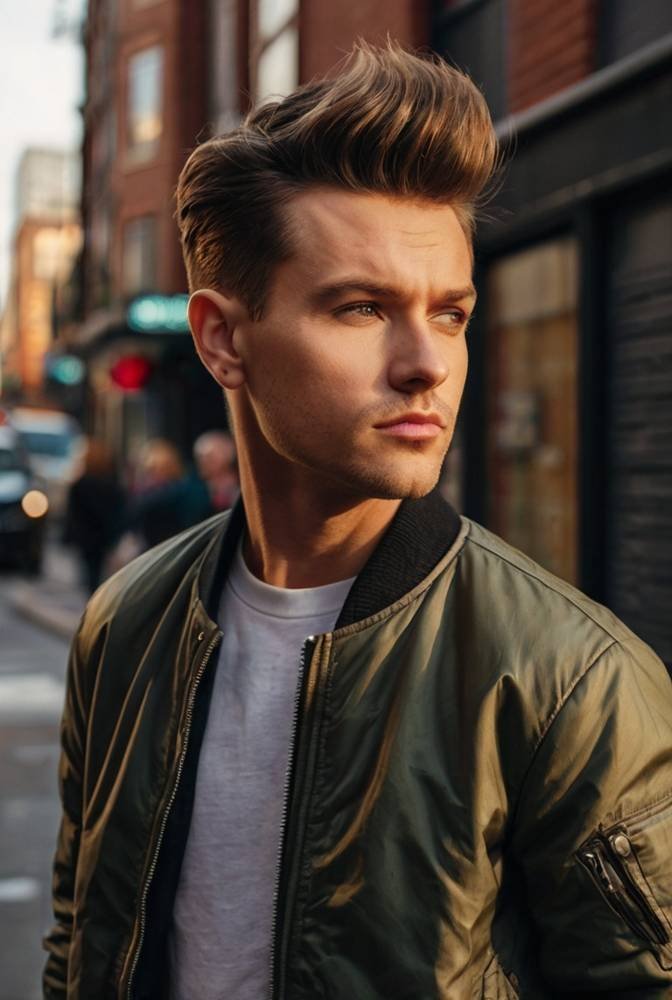 13. Short Textured Quiff
