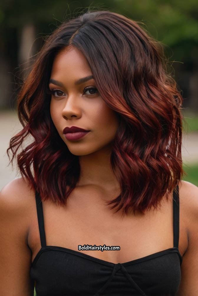 14. Chocolate Brown with Velvet Red Balayag