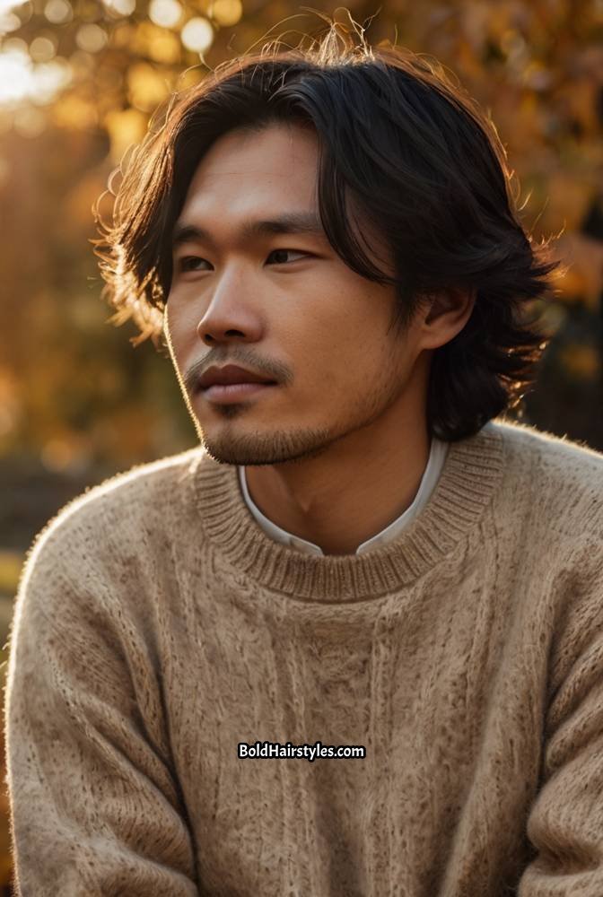 14. Tousled Medium-Length Waves