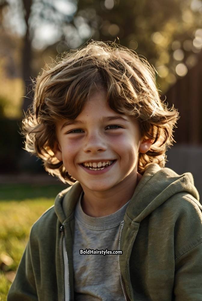 14. Wavy Shag Cut for a Playful Look