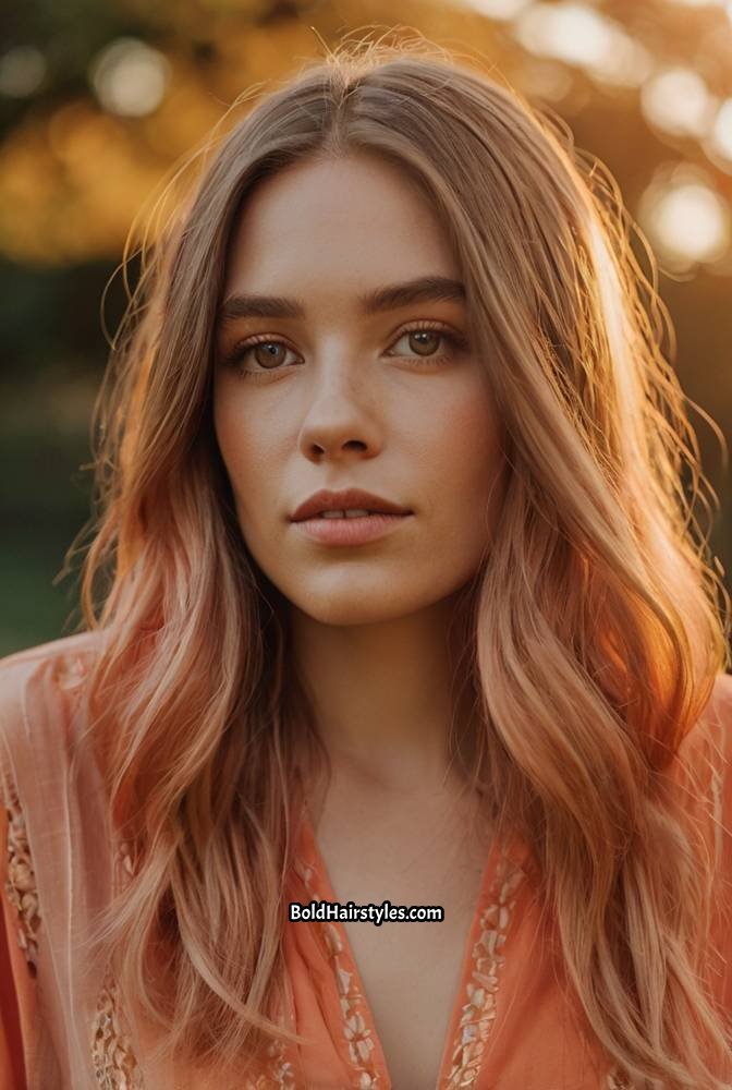 15. Warm Peach-To-Coral Melt