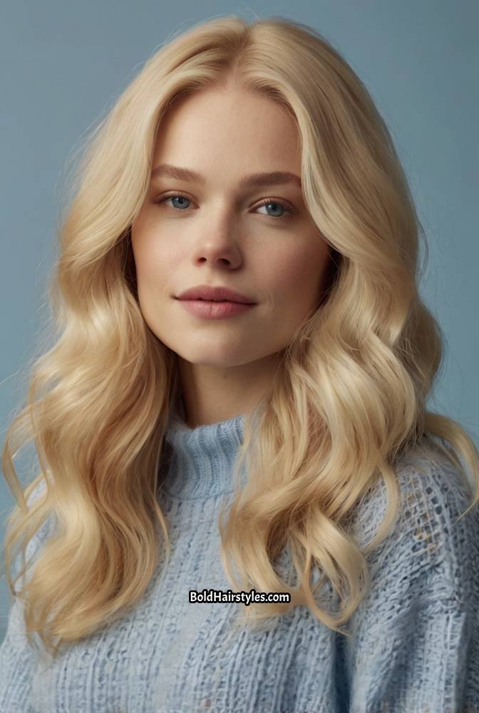 18. Vanilla Blonde with Cool Undertones