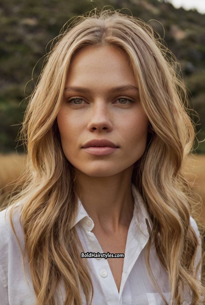 19. Sandy Blonde with Natural Dimension