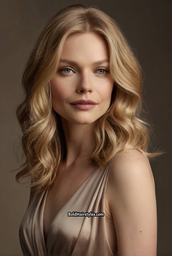 21. Mocha Blonde with Subtle Lowlights