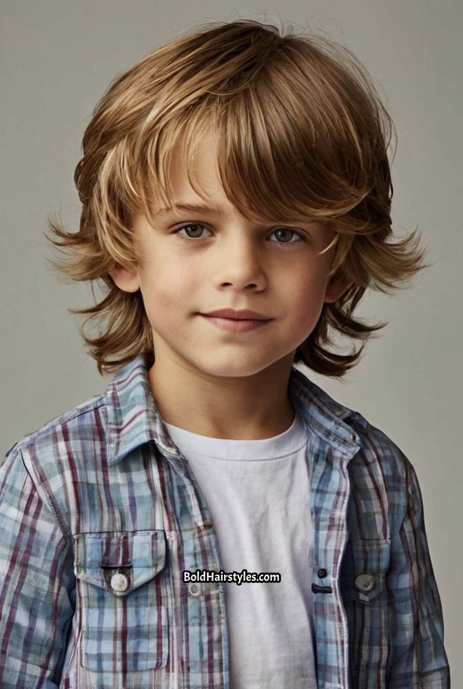 21. Side-Swept Layers for a Casual Look