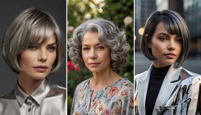 22 Grey Bob Hairstyles for an Elegant Touch