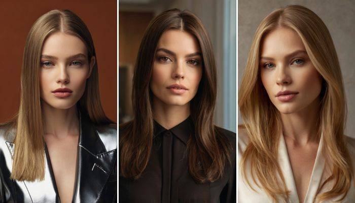 24 Straight Hairstyles for a Polished Finish