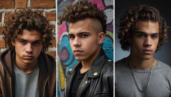 25 Modern Men's Haircuts for Curly Hair That Stand Out