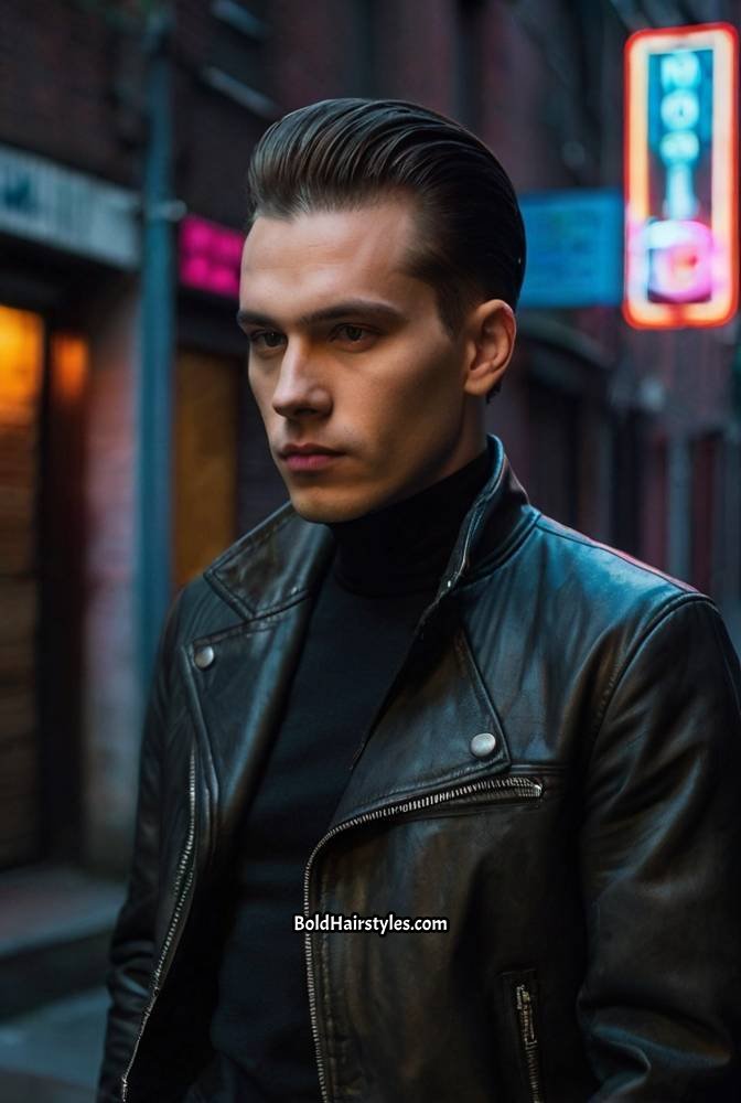 3. Slicked-Back Undercut