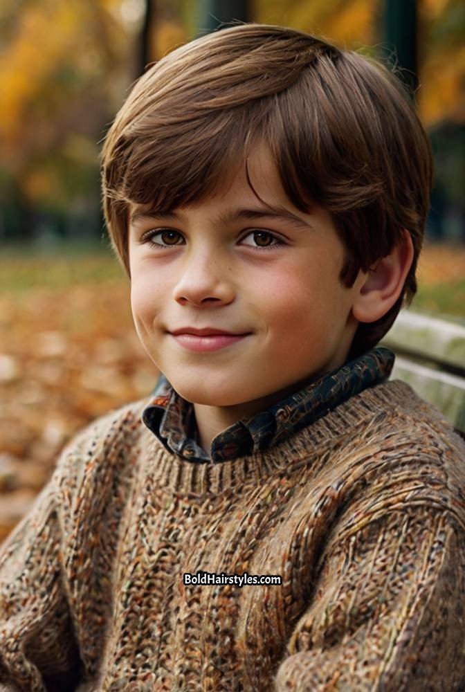 4. Side-Swept Bangs for a Soft Style