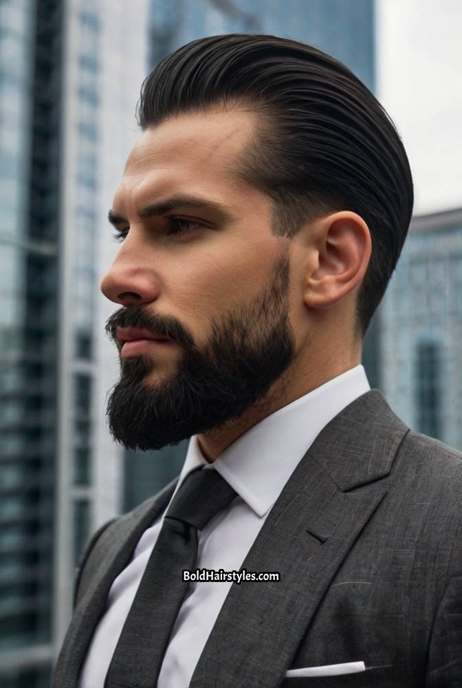 4. Slicked Back Undercut