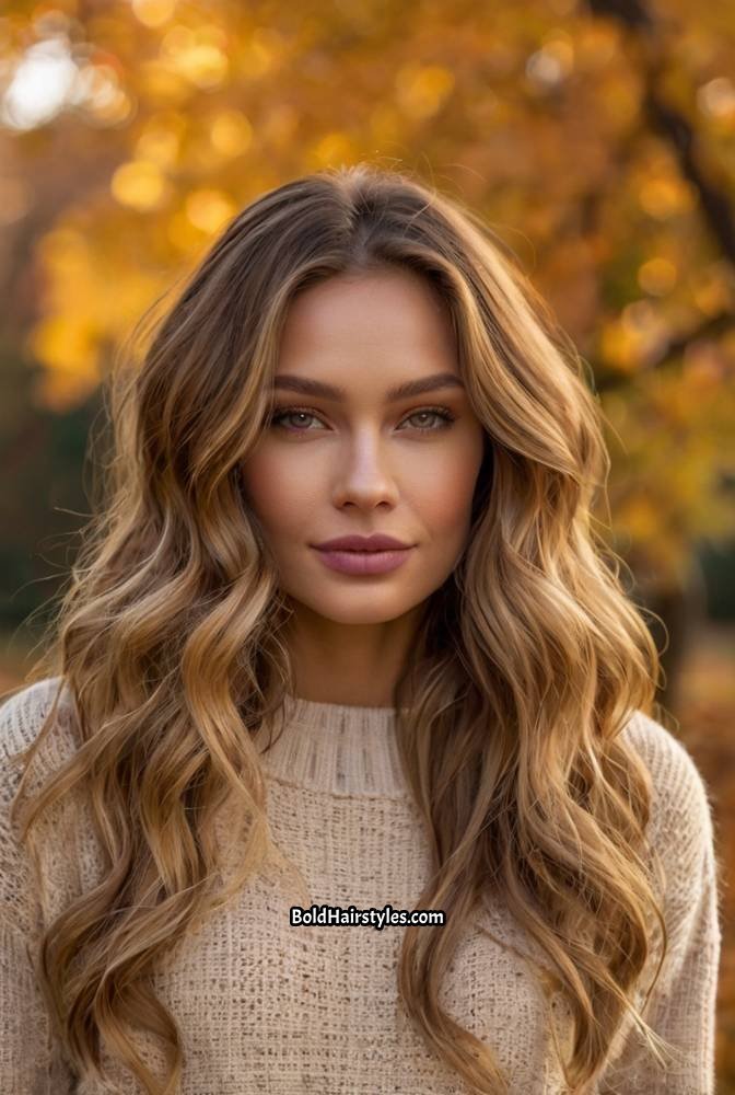 6. Caramel Blonde Balayage