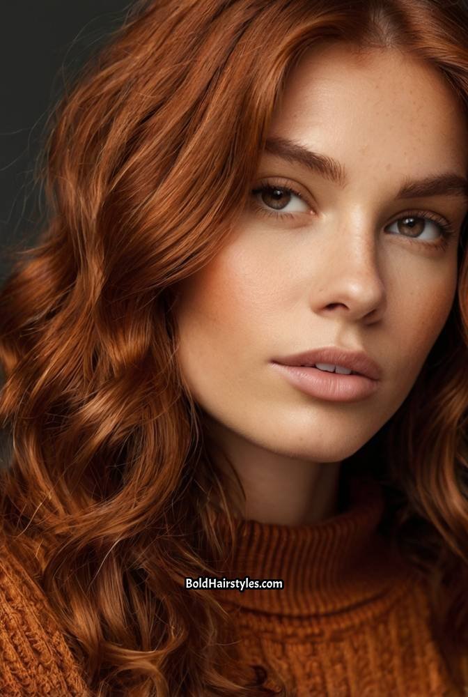 6. Cinnamon Brown with Copper Undertones