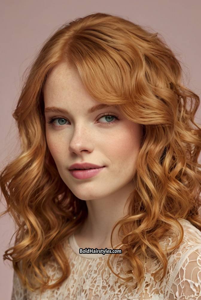 7. Strawberry Blonde with Rosy Undertones
