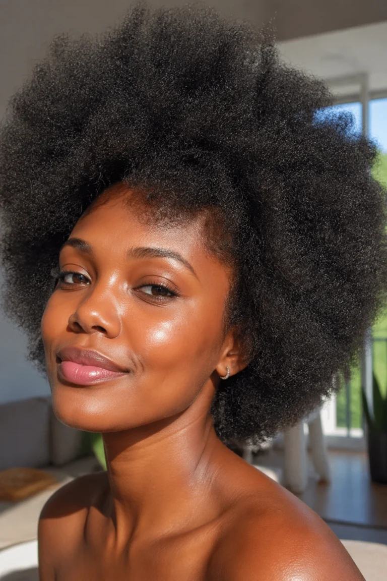 20 Brushed Out Curl Styles for Natural Hair