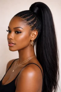 27 High Ponytails for Black Women With Natural Hair