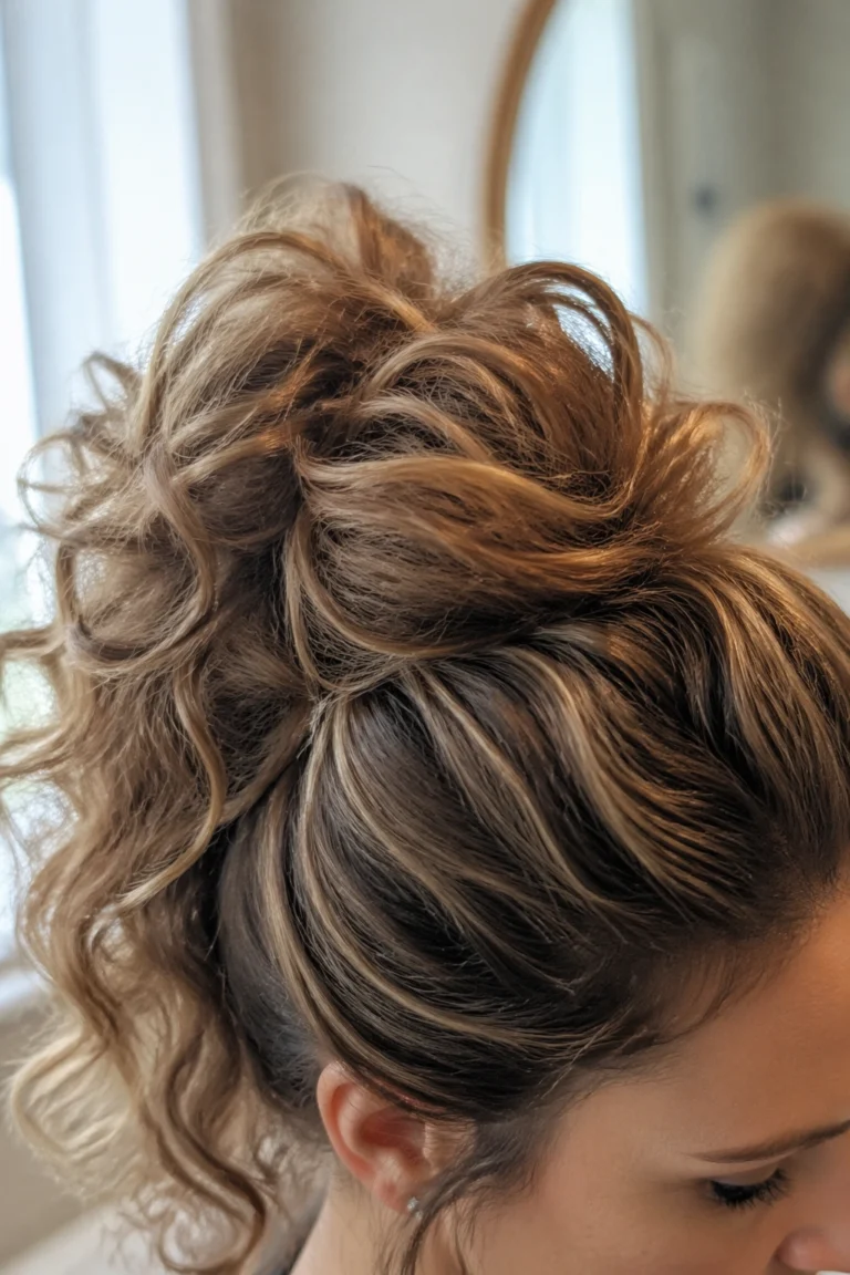 30 Bridesmaid Ponytails for Curly Hair