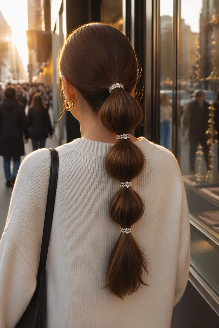 25 Ponytails With Crystals