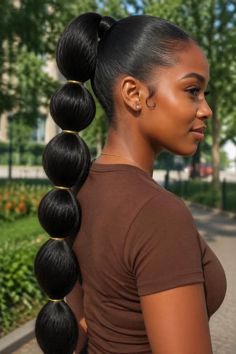 23 Long Weave Ponytails for Black Women