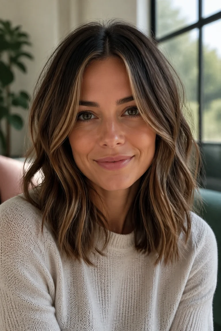 30 Cute Medium Wavy Haircuts