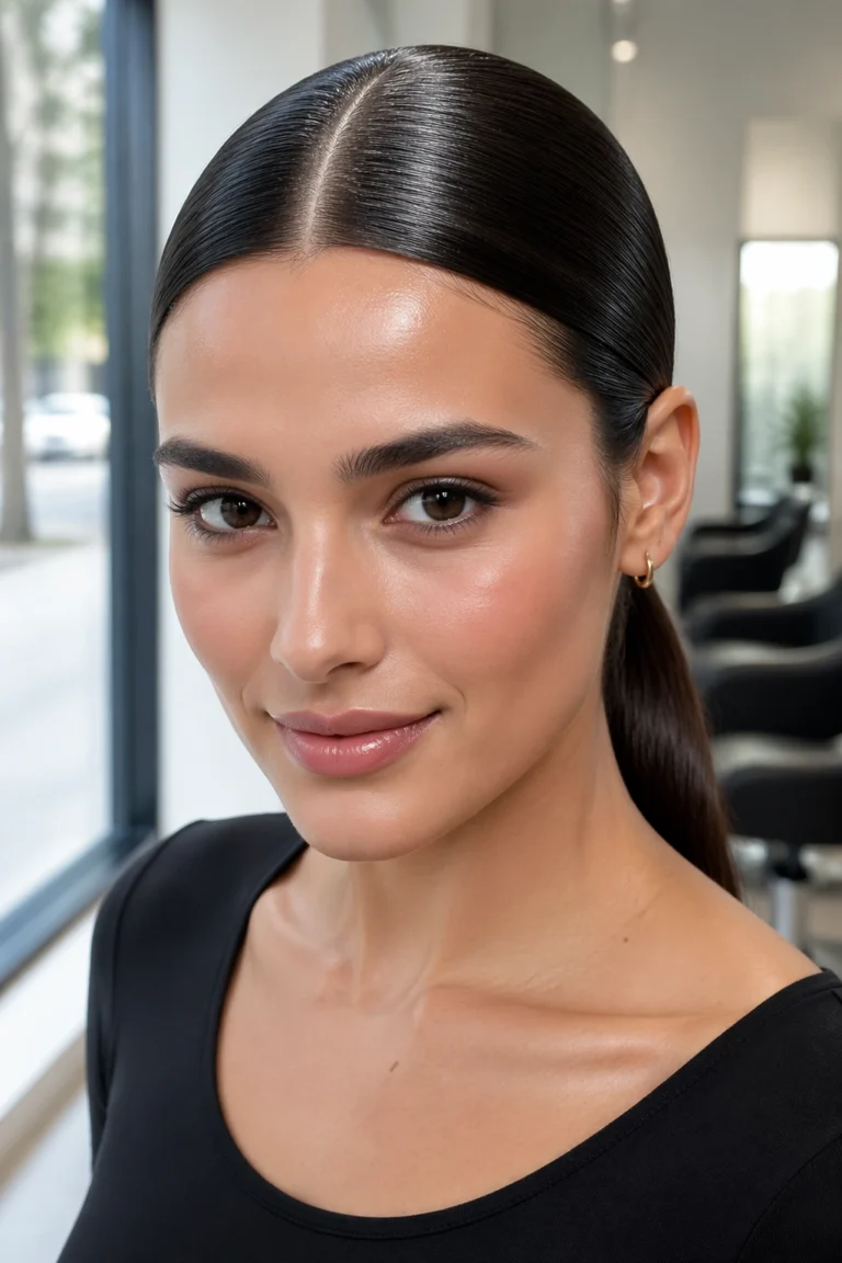27 Low Updo Ponytails That Look Polished