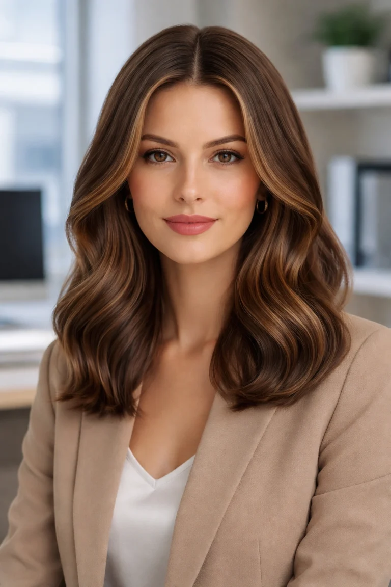 30 Wavy Hairstyles for the Office