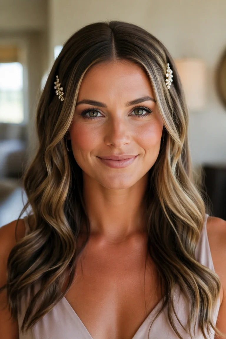 35 Wavy Hairstyles for Bridesmaids
