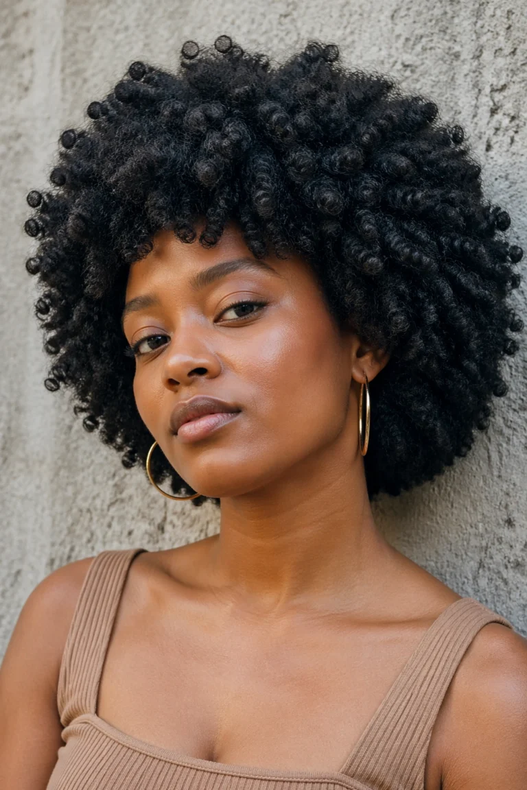25 Coil Curl Styles on Natural Hair