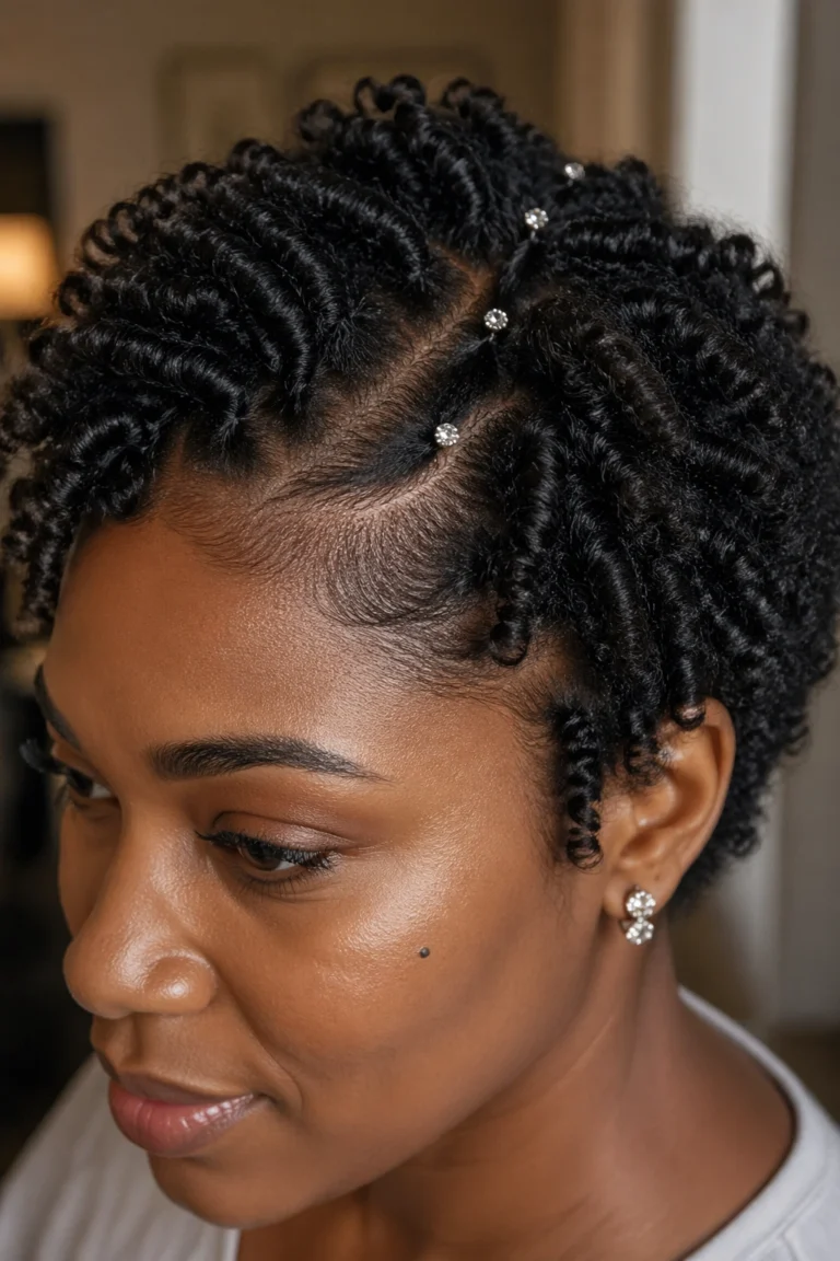 20 Formal Curly Styles for Short Hair
