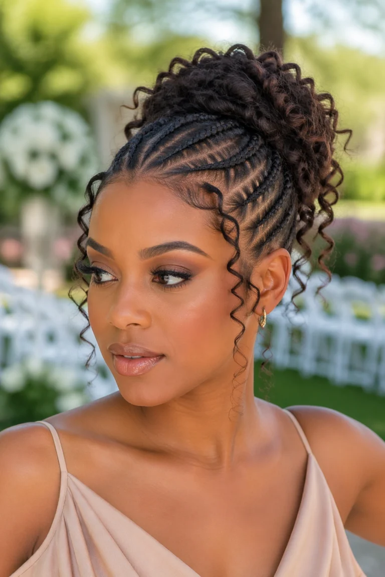 25 Cornrow Bun Styles