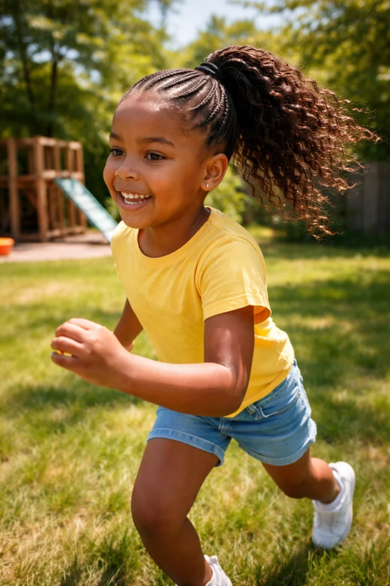 27 High Ponytails for Kids