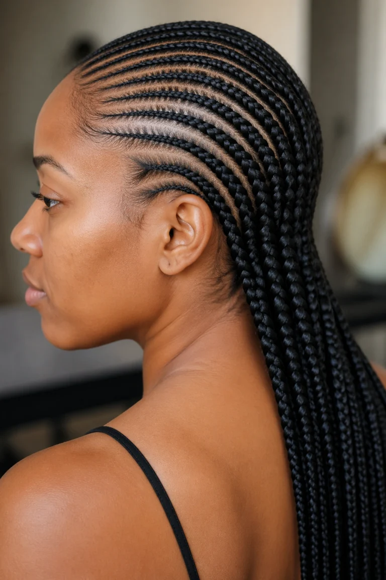 25 All Back Cornrow Styles
