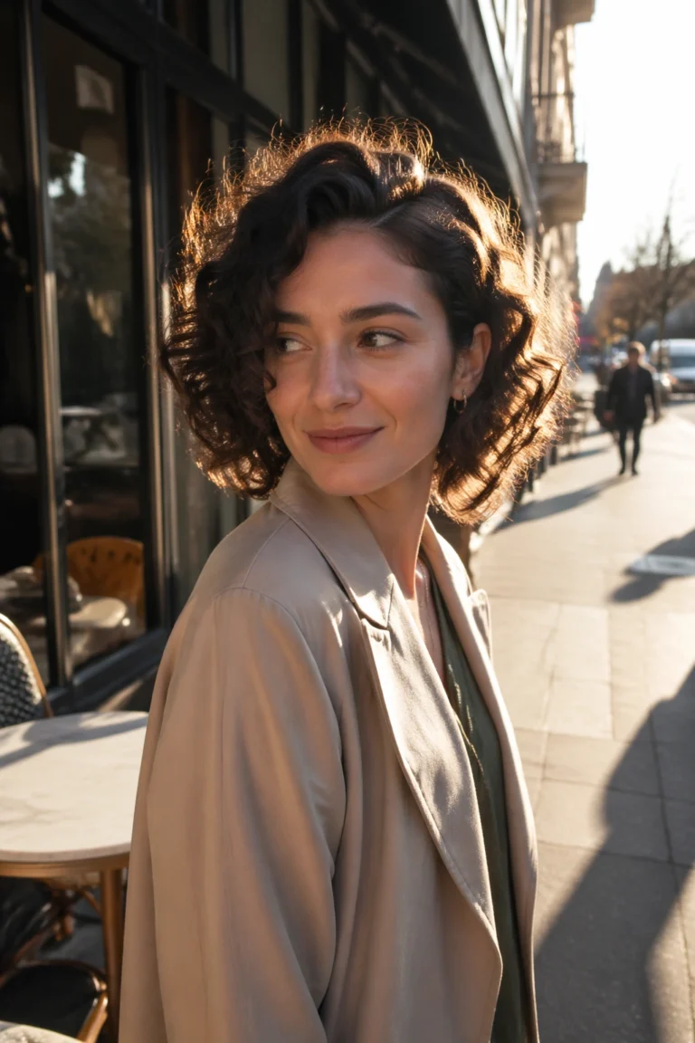 15 Messy Short Curly Hairstyles