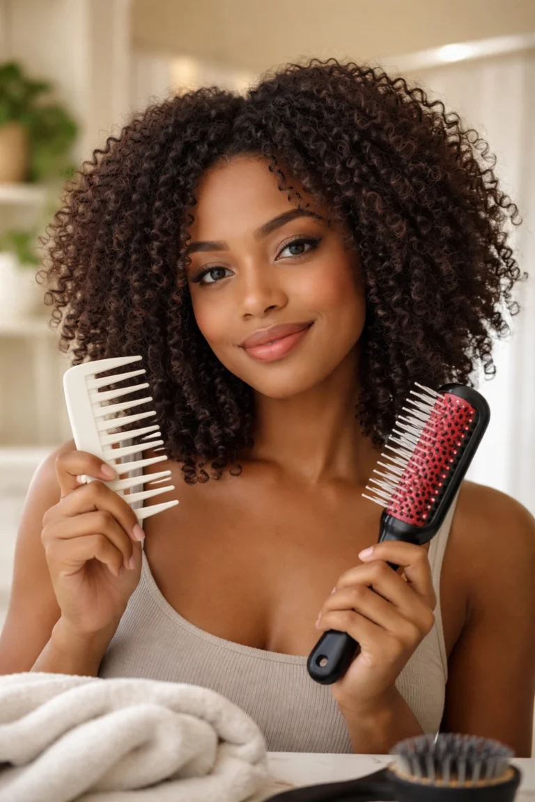 27 Curly Afro Styles for Medium Hair