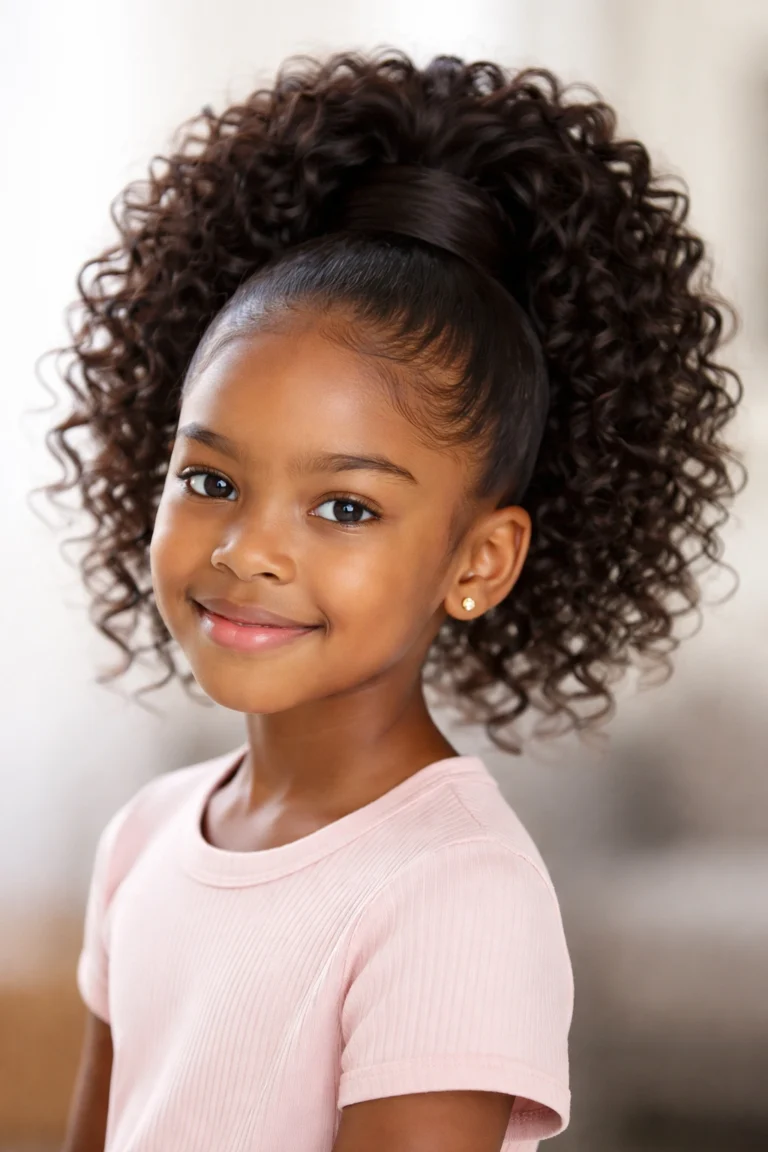 23 Weave Ponytails for Kids