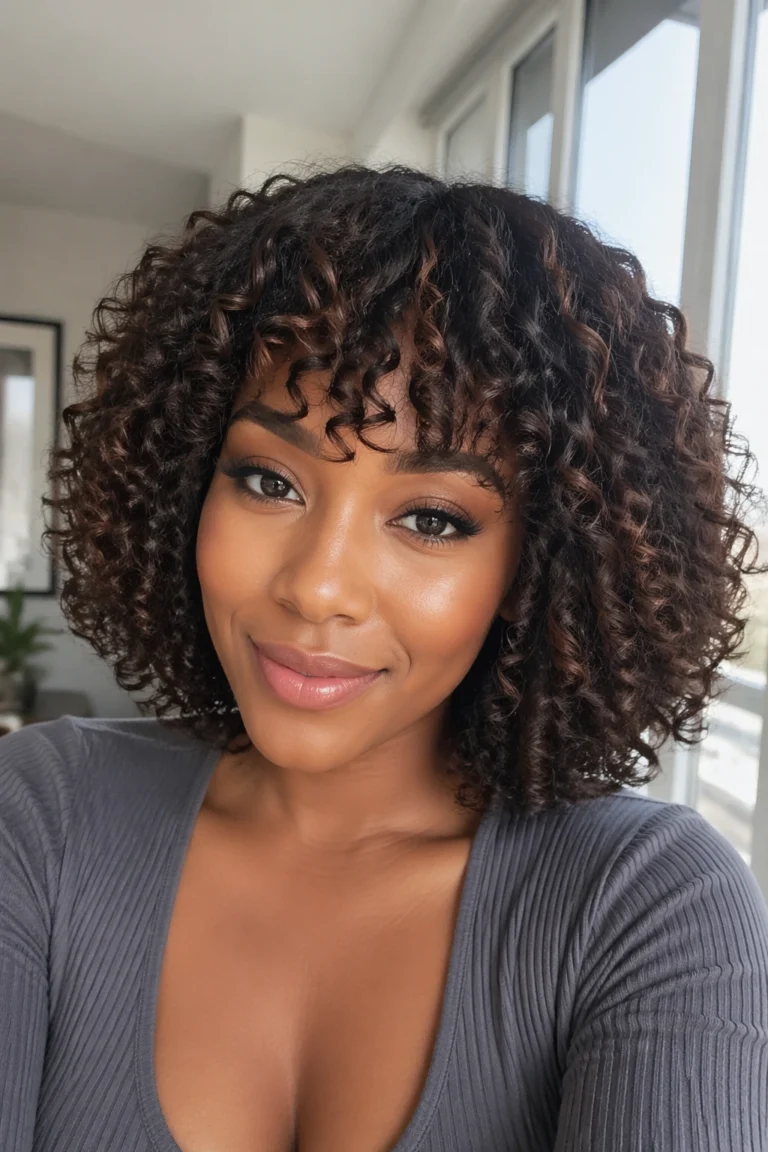 15 Short Curly Lace Front Wig Styles