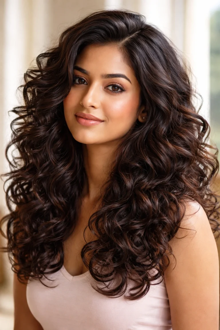 18 Curly Hairstyles for Indian Hair
