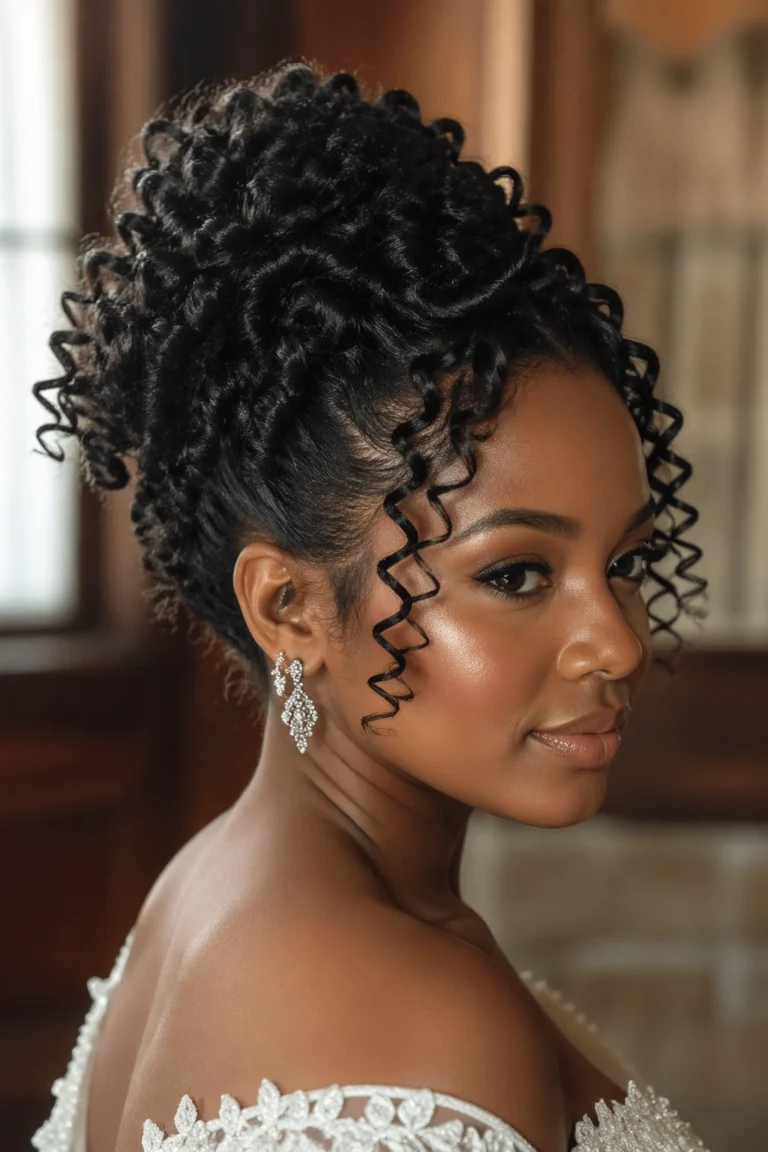 29 Wedding Hairstyles for Natural Curls