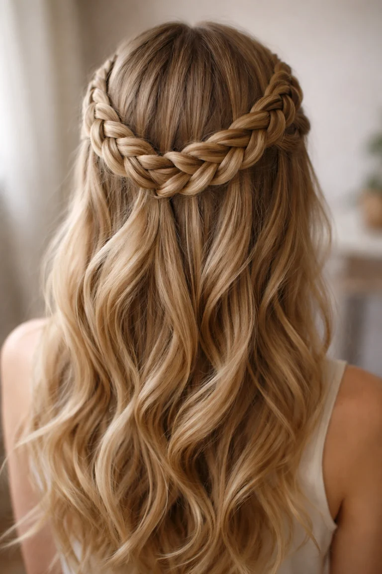 25 Easy Braided Half Up Half Down for Long Hair