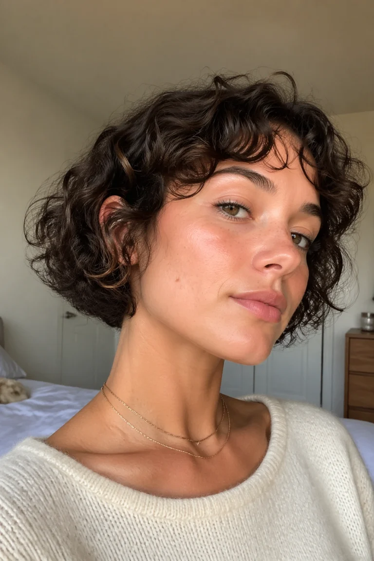 15 Short Hairstyles for Fine Curly Hair