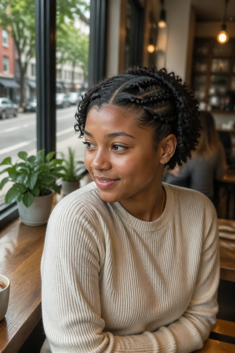 15 Cute School Styles for Short Curly Hair